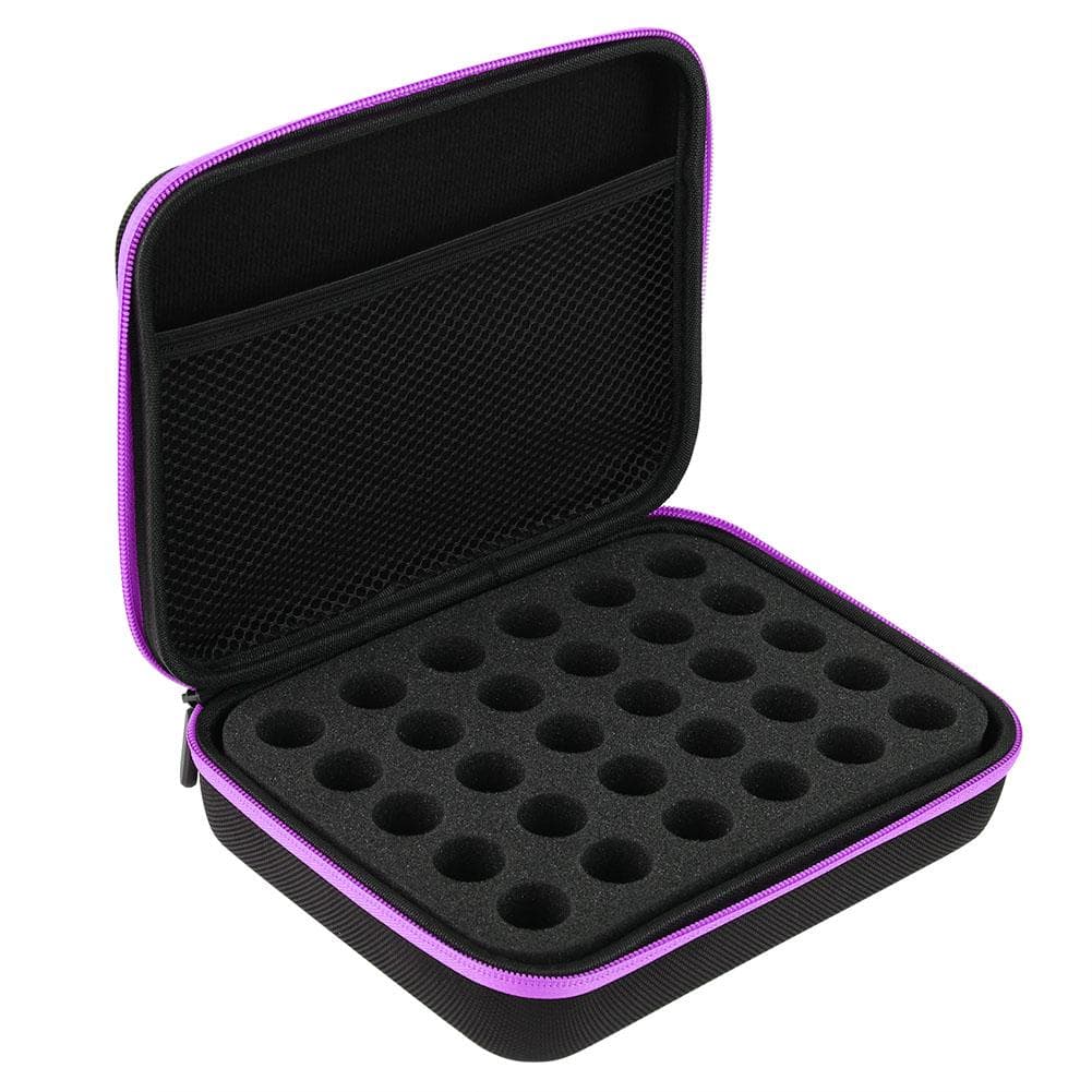 Essential Oil Carrying Case, Hard Shell Essential oil Case,Suitable for Bottles 5ml(Blue)