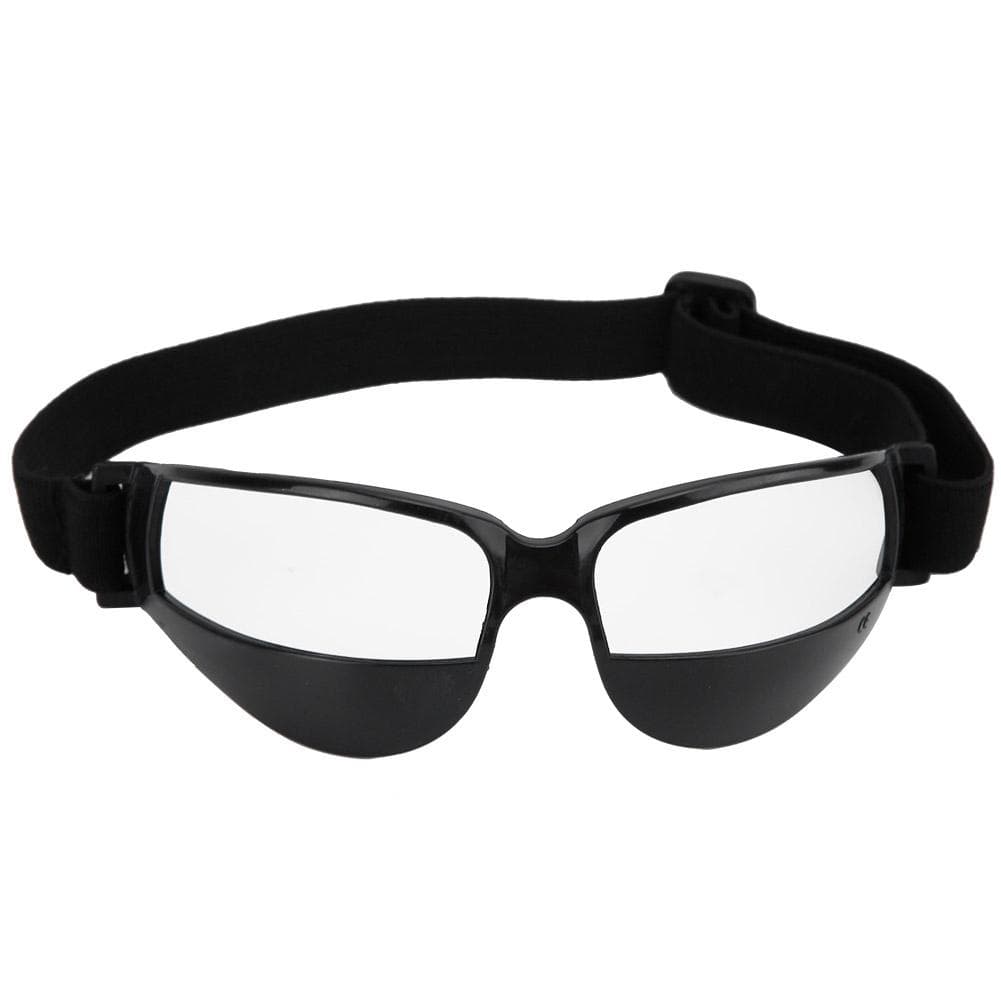 Basketball Dribbling Training Eyes Protection Glasses Outdoor Sports Goggles (Black) black