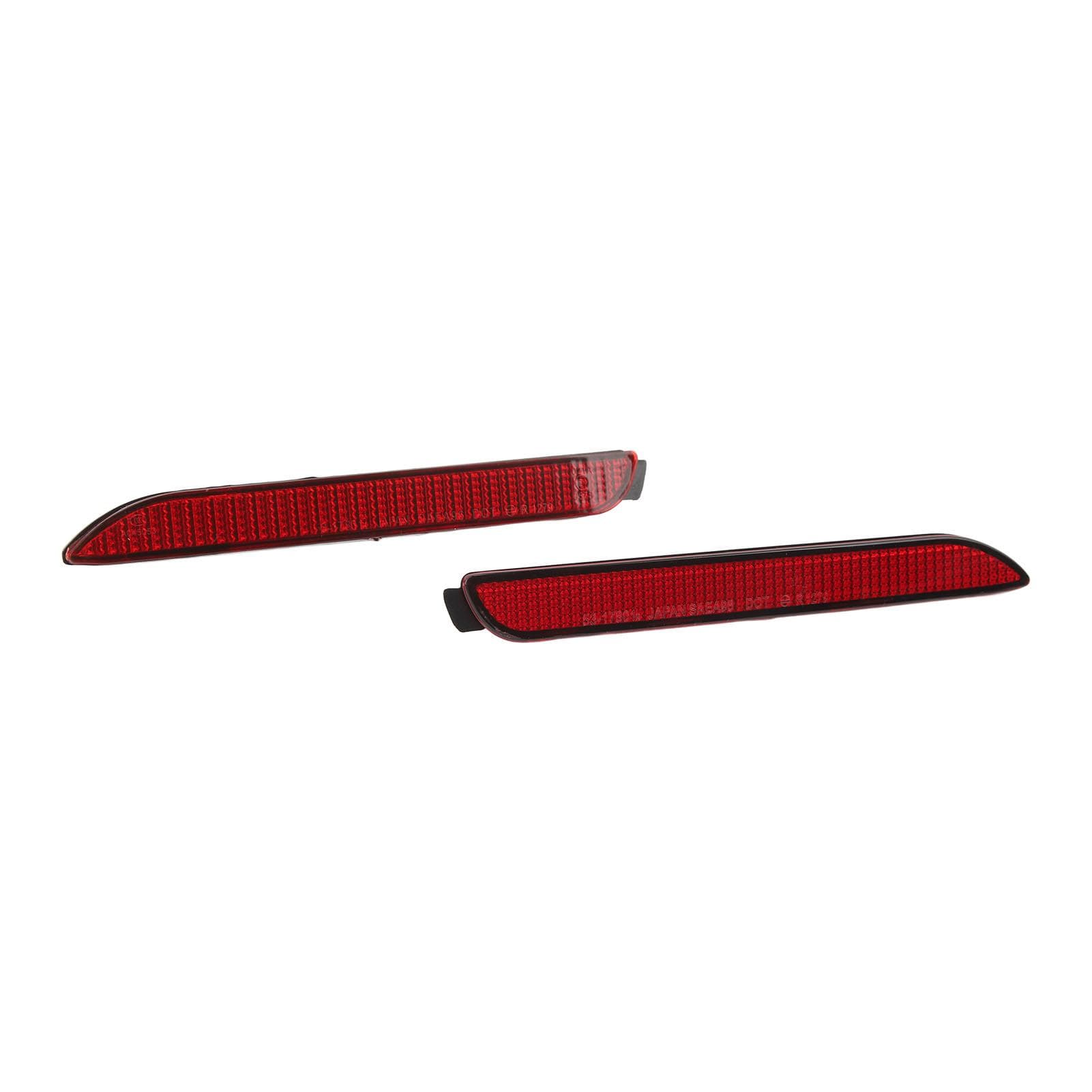 1Pair Rear Bumper Reflector 81910 48012 Red Right Left Stylish Bumper Mounted Reflector For RC350