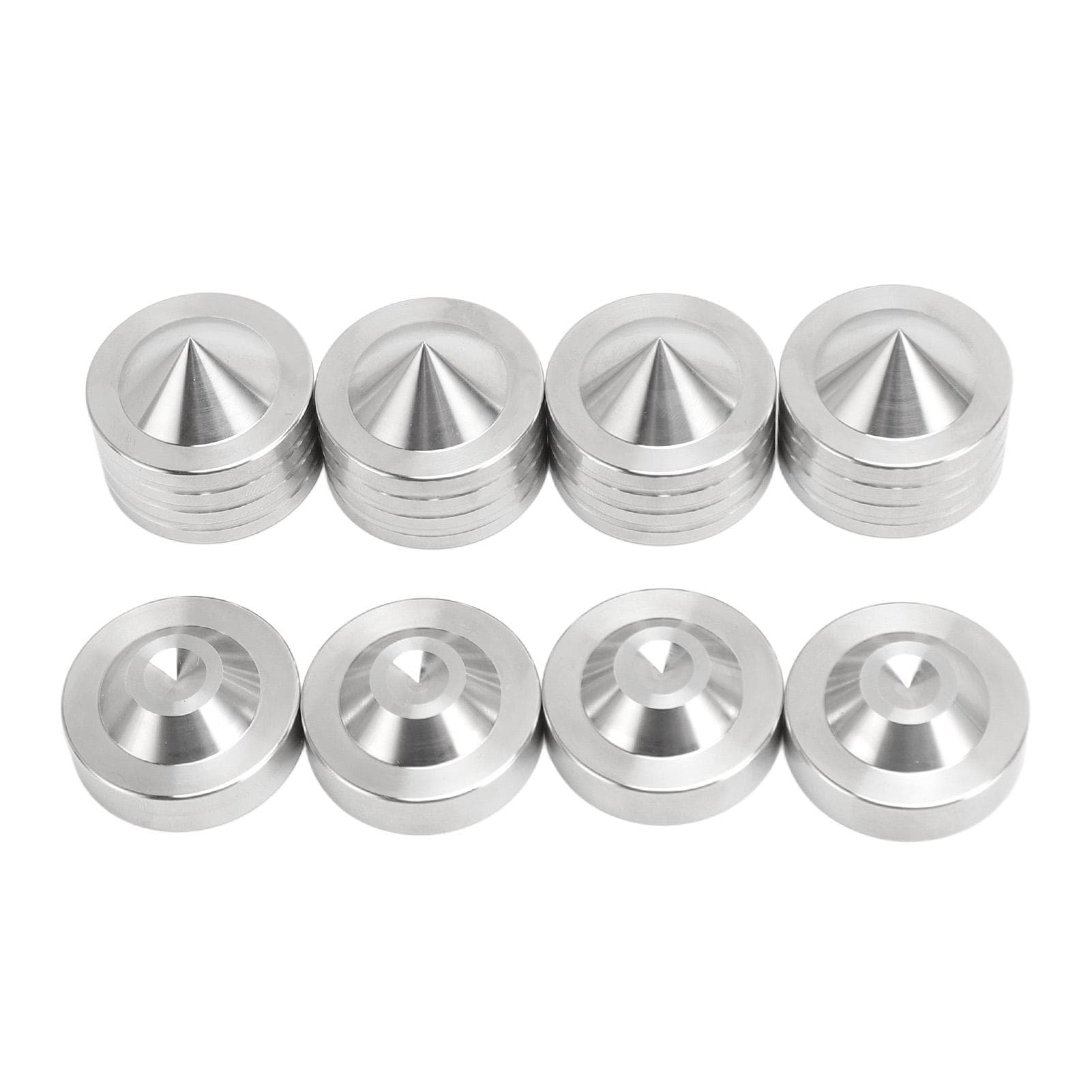 Speaker Spike Isolation Feet Pad Aluminum Alloy Shock Absorption HiFi Speaker Spike Pads for CD DVD