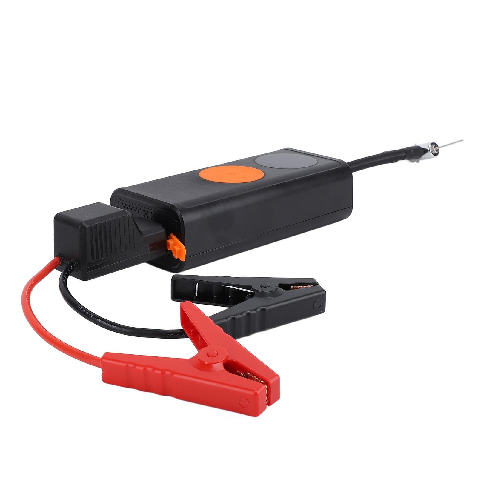 Cordless Air Pump Digital Display Portable Inflator with Emergency Lighting for Bike Motorcycle Car