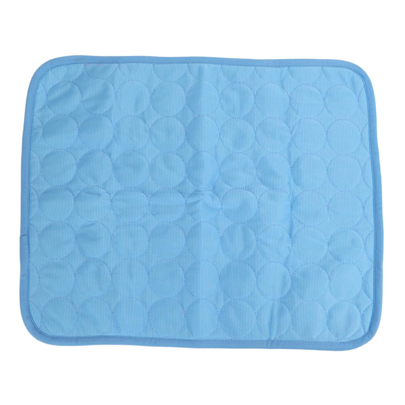 Dog Cooling Mat Breathable Washable Reusable Portable Ice Silk Kennel Mat for Home and TravelM S(for 2-4kg)