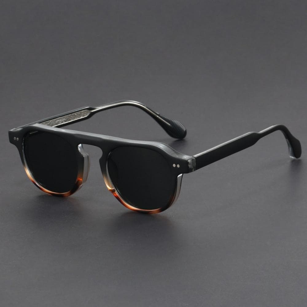 Brand Genuine Vintage Glasses for Men Women Fashionable Tortoiseshell Acetate High Quality Shades