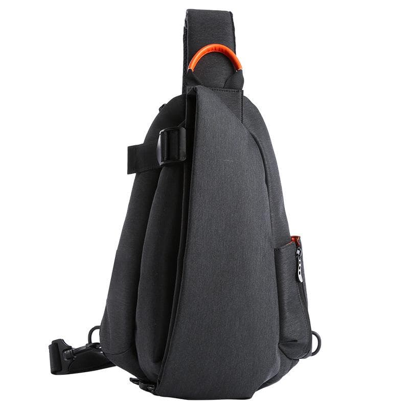 Trendy Chest Bag, Men's Single-shoulder Bag, Large-capacity Crossbody Bag, Water-resistant Oxford Cloth Men's Casual Backpack