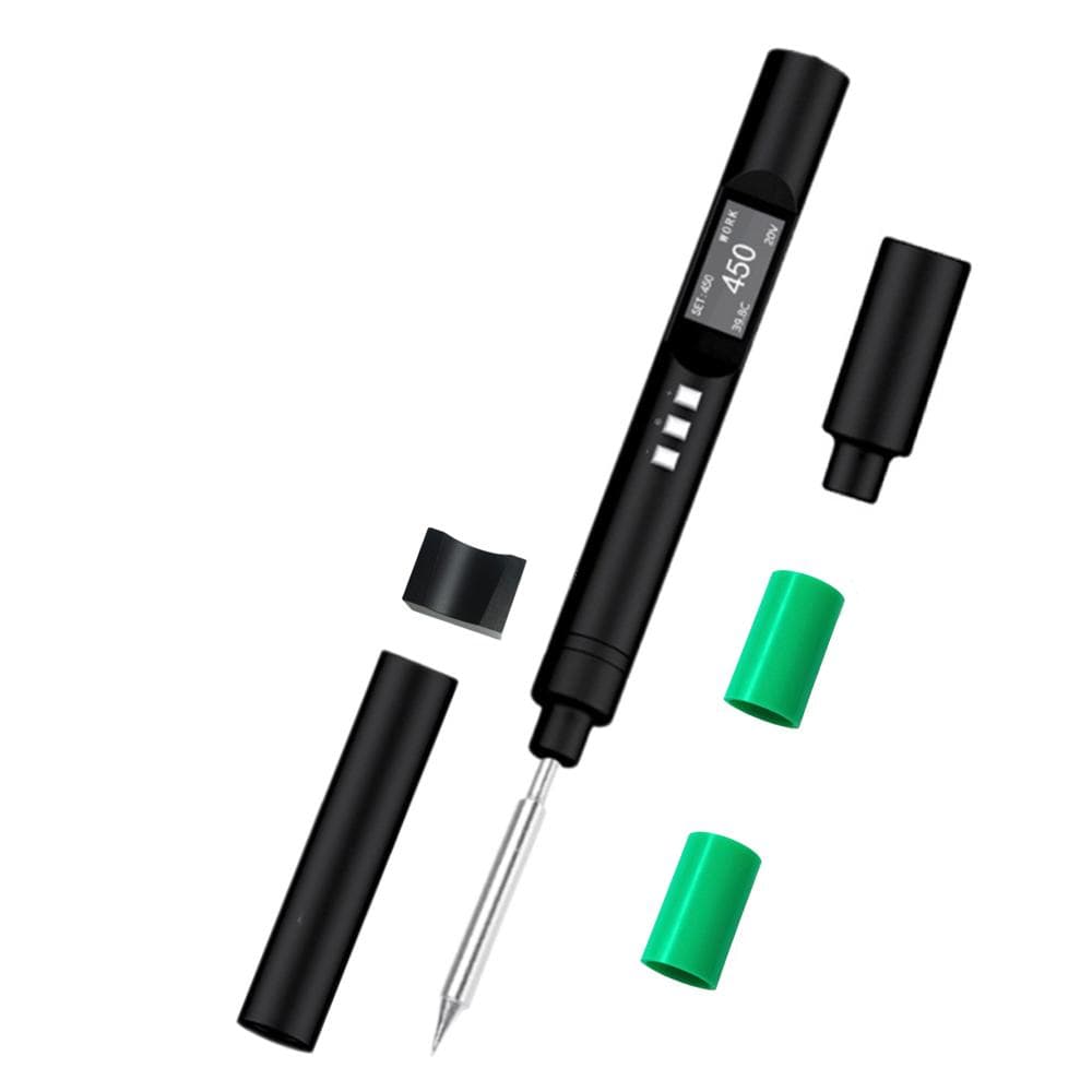 PTS200 Max 100W 0.96inch OLED Display Intelligent Soldering Iron ESP32 Open Source Soldering Pen I Soldering Bit multicolour