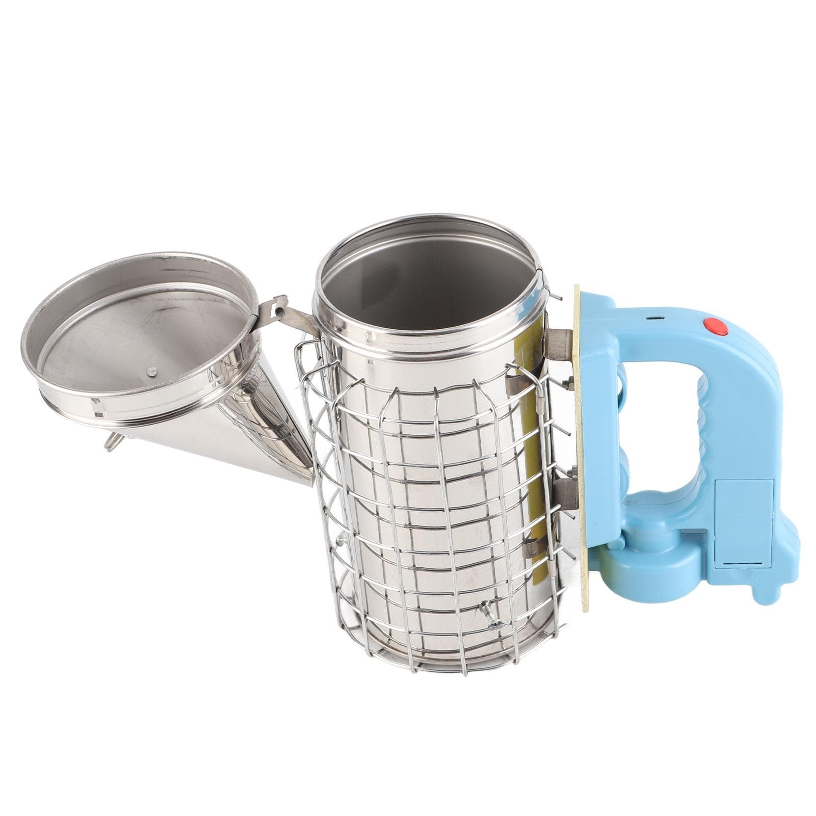 Electric Bee Smoke Transmitter Beekeeping Tools Stainless Steel Sprayer with Heat Cover