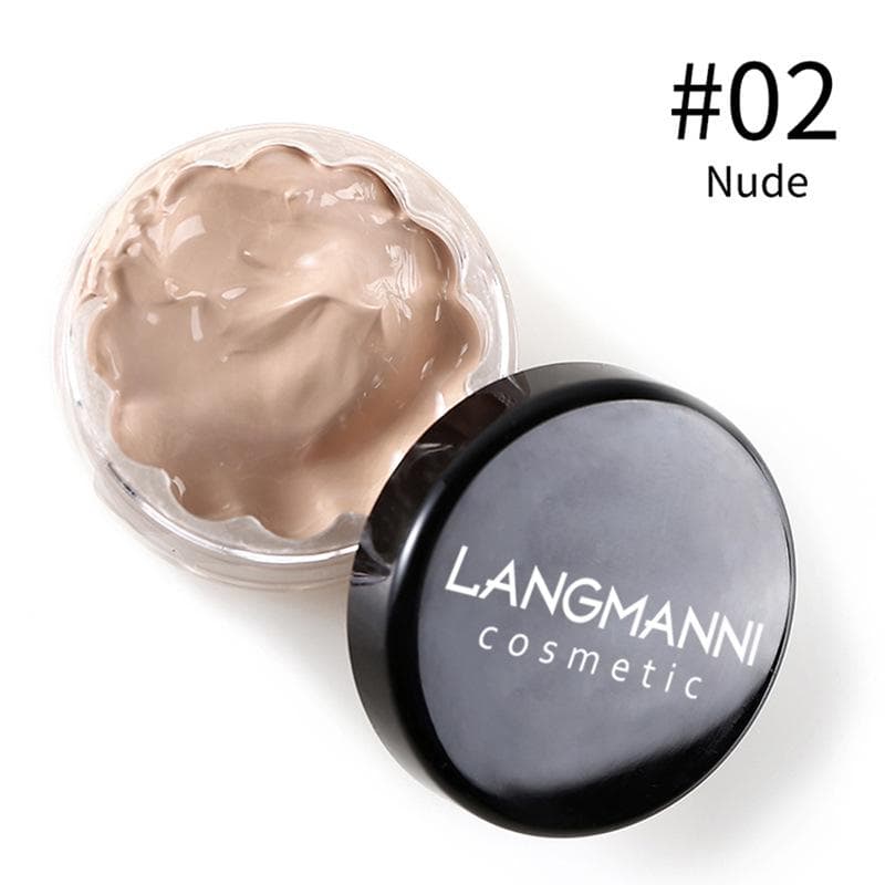 Professional Full Coverage Concealer Foundation Concealers Waterproof Moisturizing Brightening and Long-Lasting Liquid Base Makeup for a Natural Look