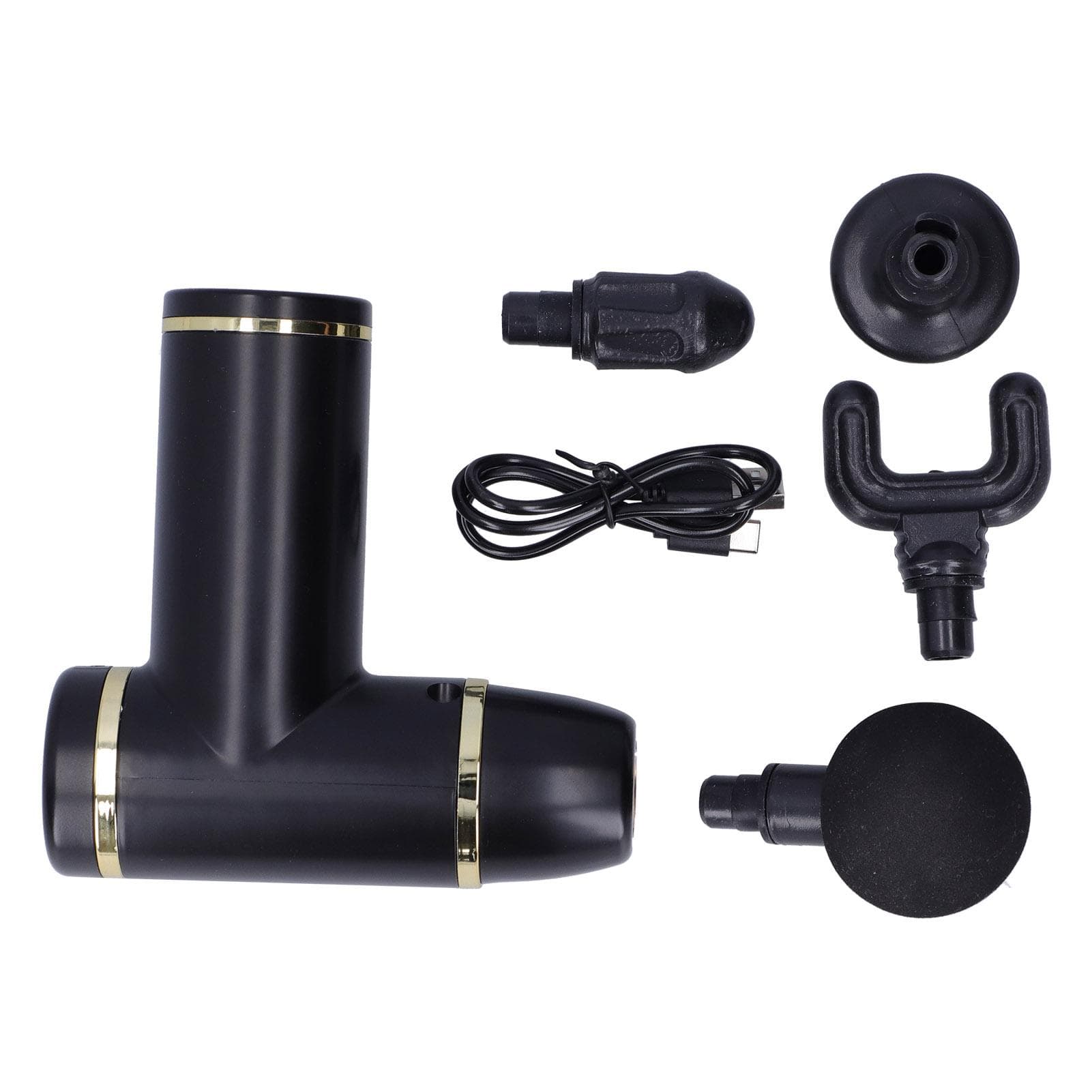 Home Mini Massager Equipment Body Muscle Stimulator with 8 Speed for Muscle FitnessGreen black