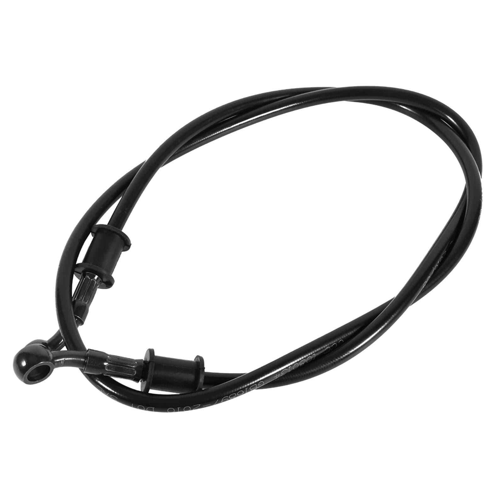 120cm Motorcycle Braided Stainless Steel Brake Clutch Oil Hose Line Pipe Black