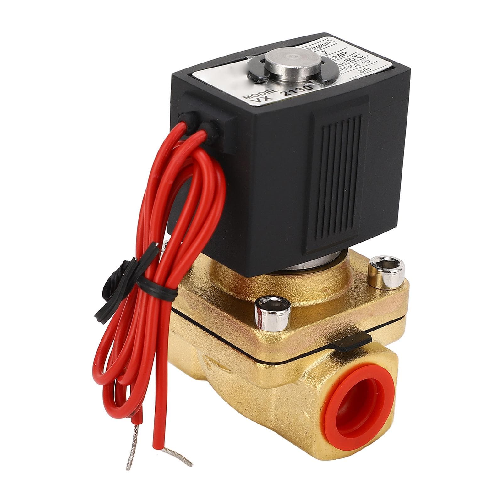 Pneumatic Solenoid Valve Quick Response Copper Good Sealing Normally Closed Solenoid Valve for Oil