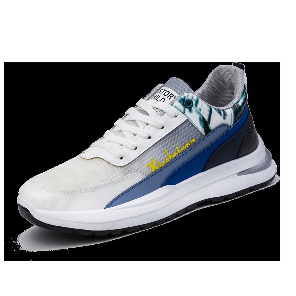 Men's Shoes New Spring Sports and Leisure All-match Fashion Trend Men's Thick-soled Shoes Trendy Running Shoes 44