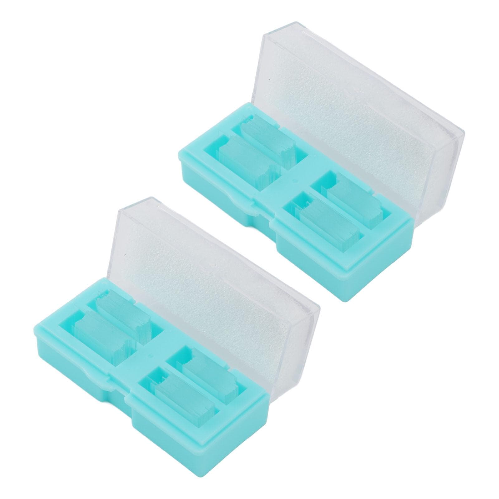 400Pcs Microscope Cover Slips Rounded Corner Square Blank Microscope Glass Cover Slides for 18 X 18mm