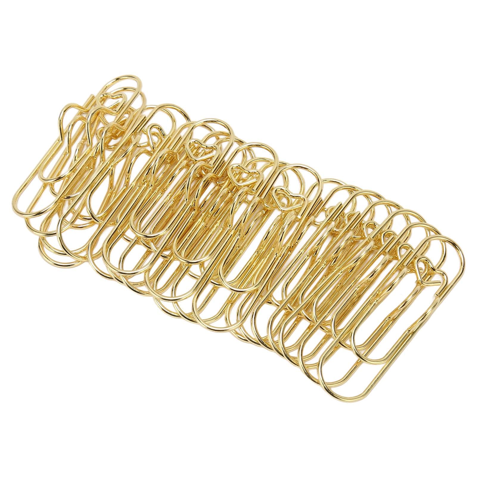40Pcs Pen Holder Clip Lightweight Portable Multifunction Paper Clip for Home School Office Work