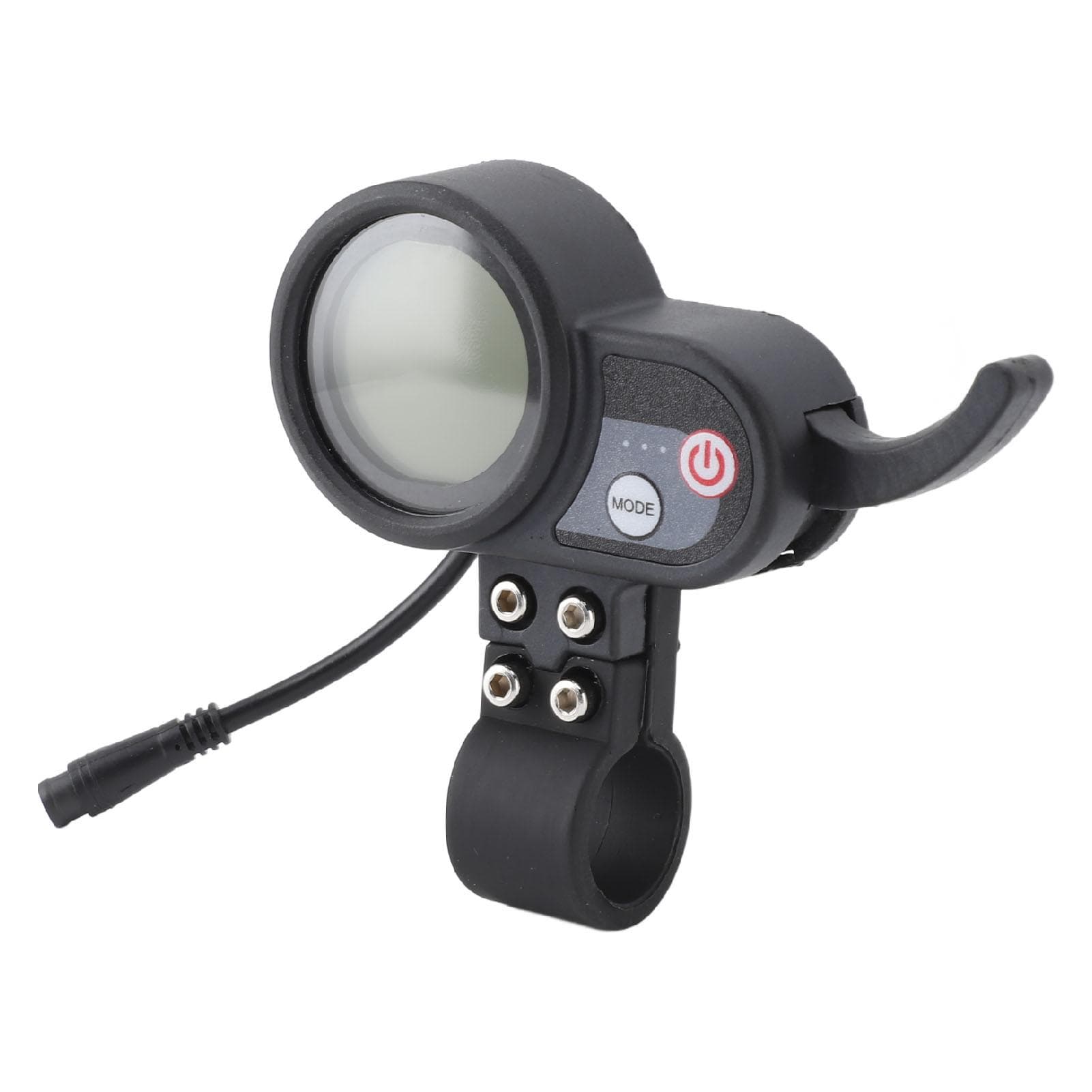 Electric Scooter LCD Display Panel 36 to 60V ABS Blue Display Screen Control Panel with 6 Pin