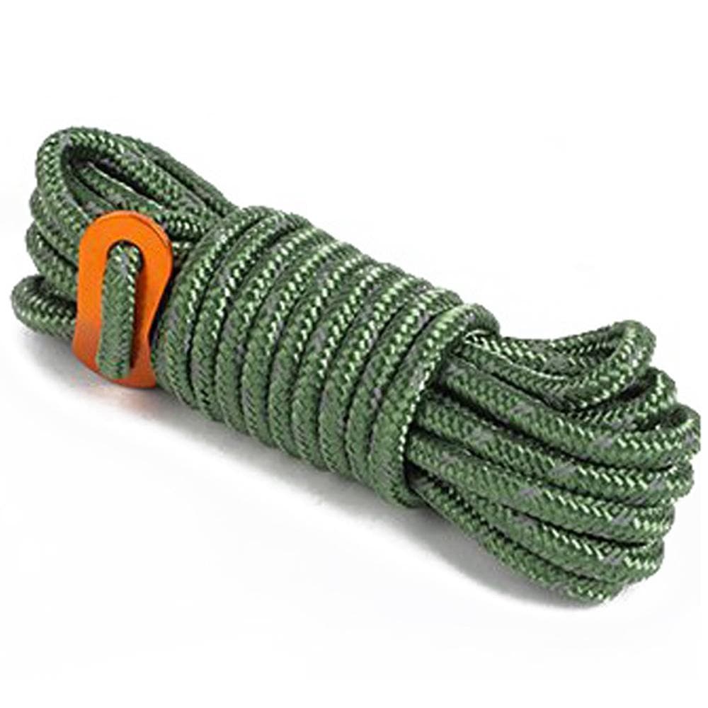Outdoor Multi-function Spool Paracord Rope Thicken Binding Rope Clothesline Tent Wind Rope Climbing 5mm