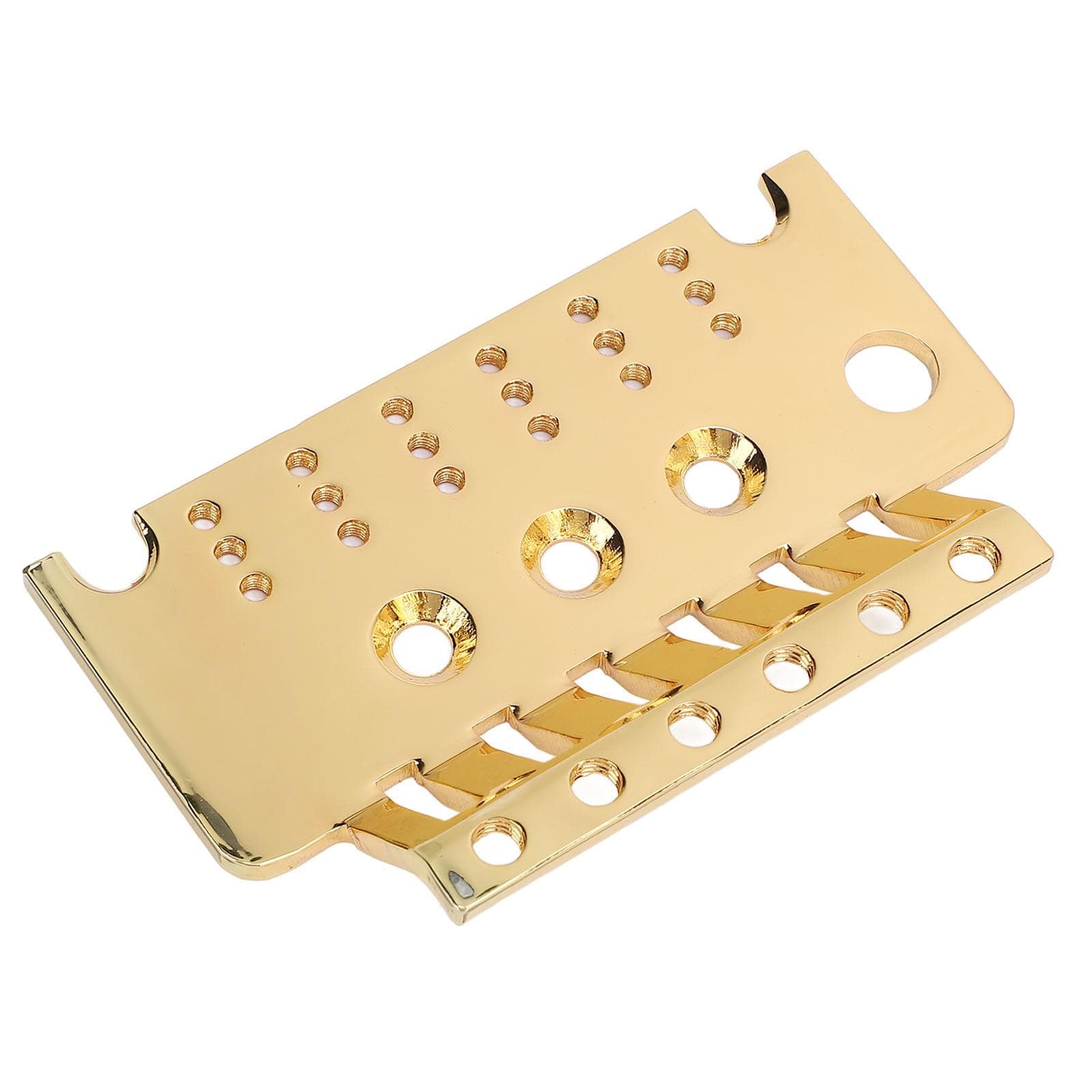 Electric Guitar Bridge Replacement Alloy Steel 6 String Bridge for Tremolo System 10.7mm Spacing