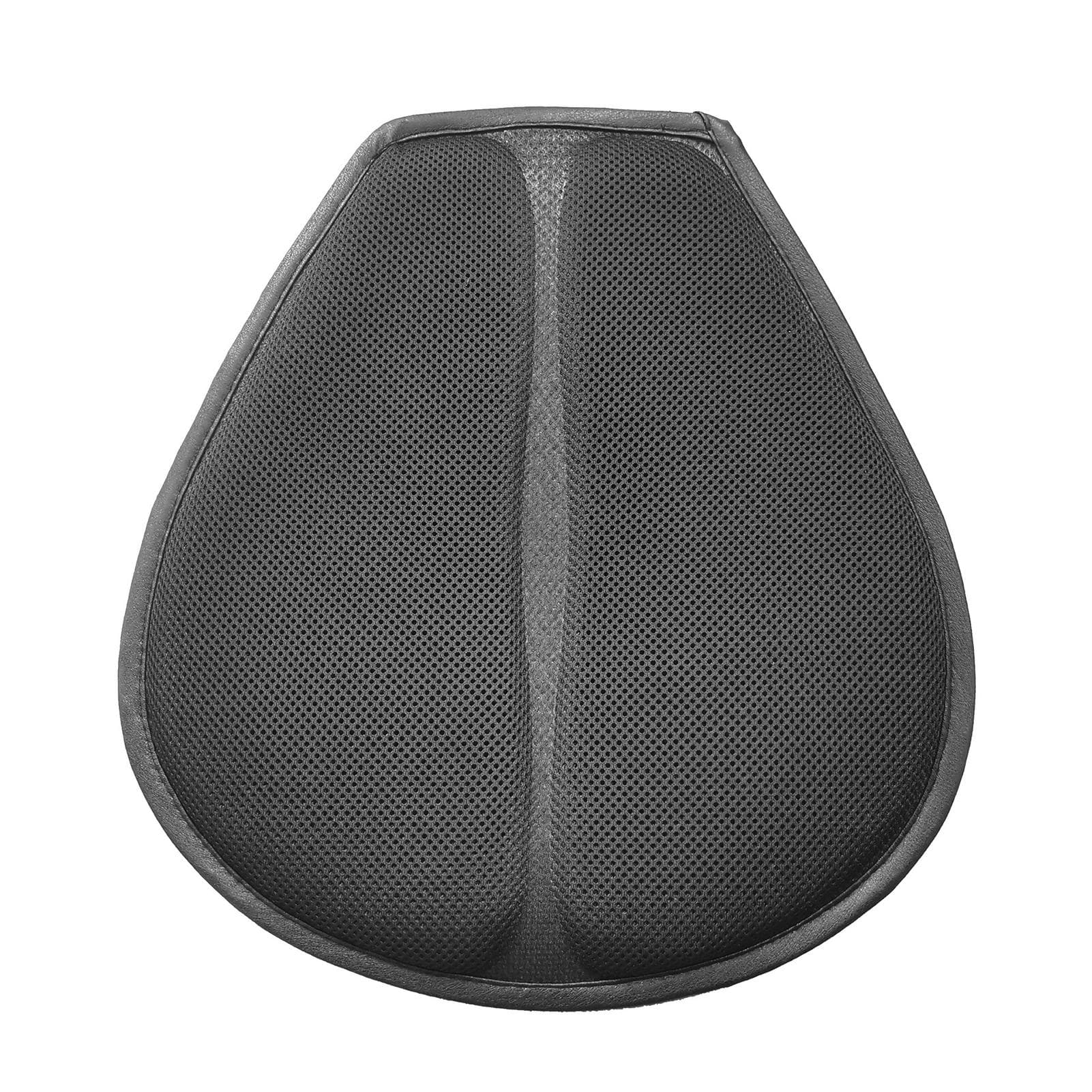 Five-layer Saddle Gel Seat Cushion Cooling Mesh Breathable Fabric Anti-vibration Accessories for black
