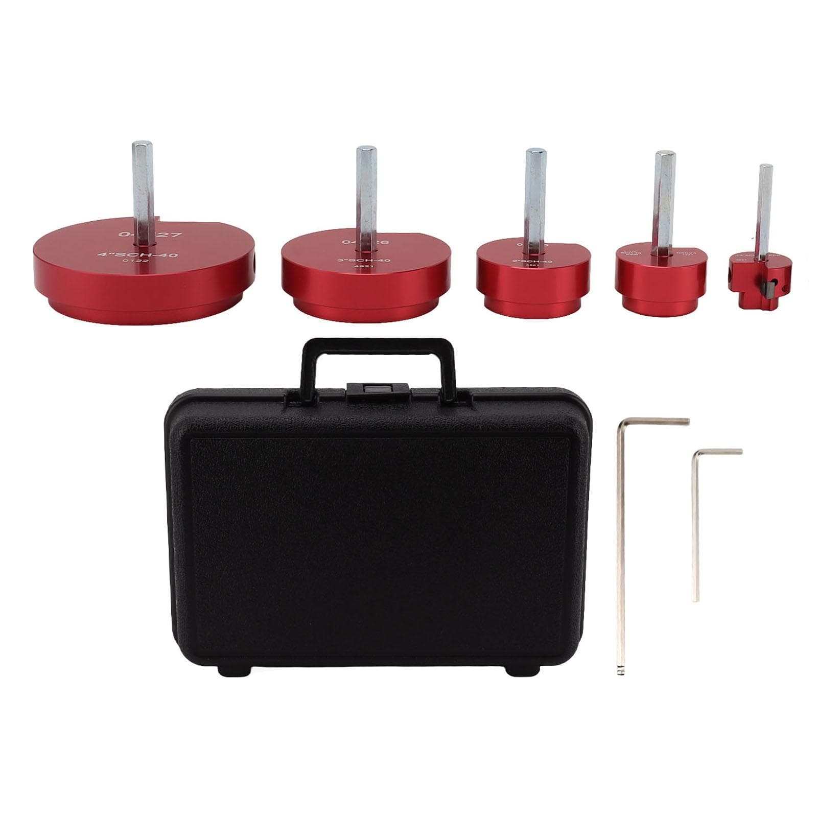 Pipe Fitting Reamer Kit Enlarge Pipe Diameter High Speed Steel Fade Resistant Pipe Reamer Tool Type