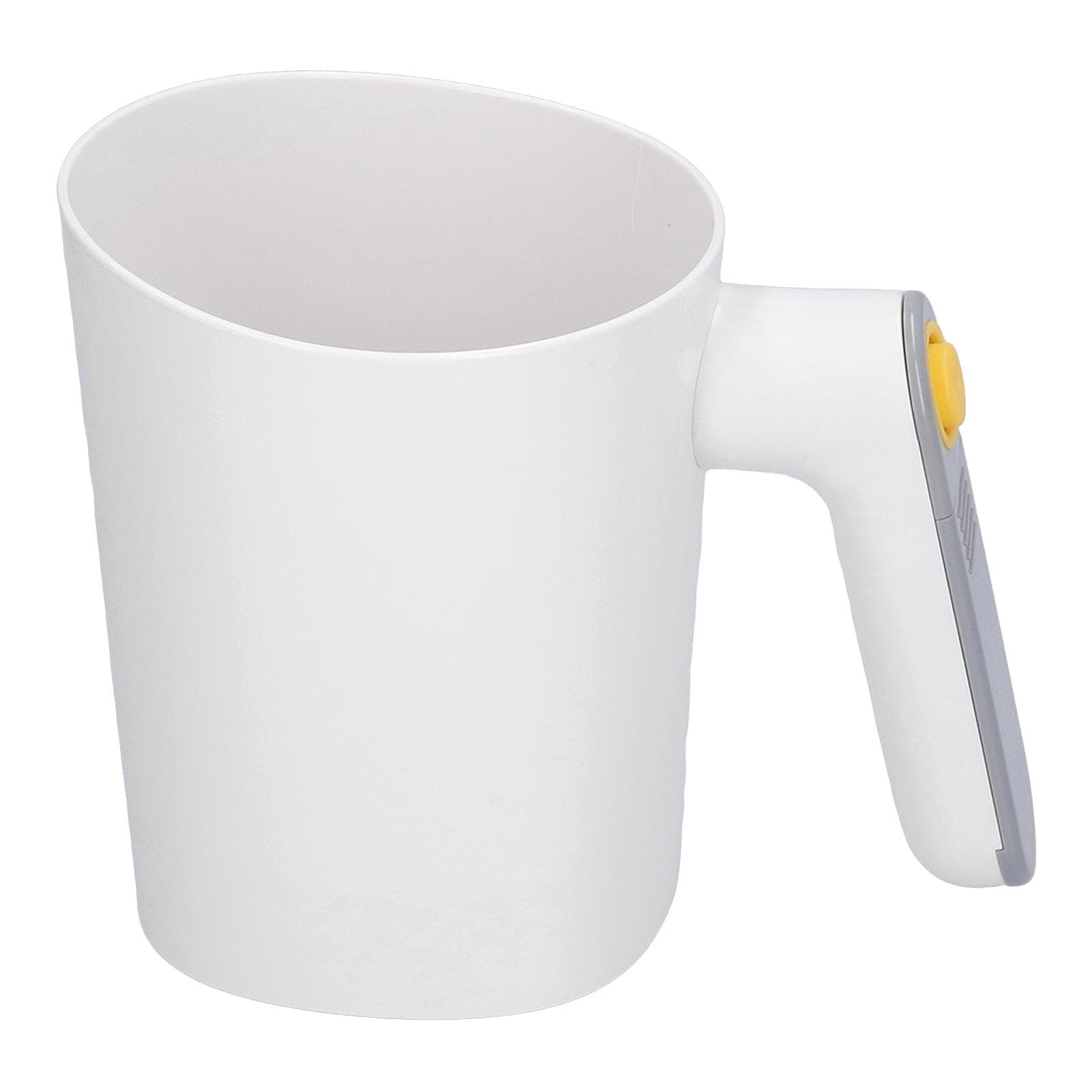 Flour Sieve 2 Using Modes Handheld Electric Cup Shape White Powder Sieve for Home Baking Flour