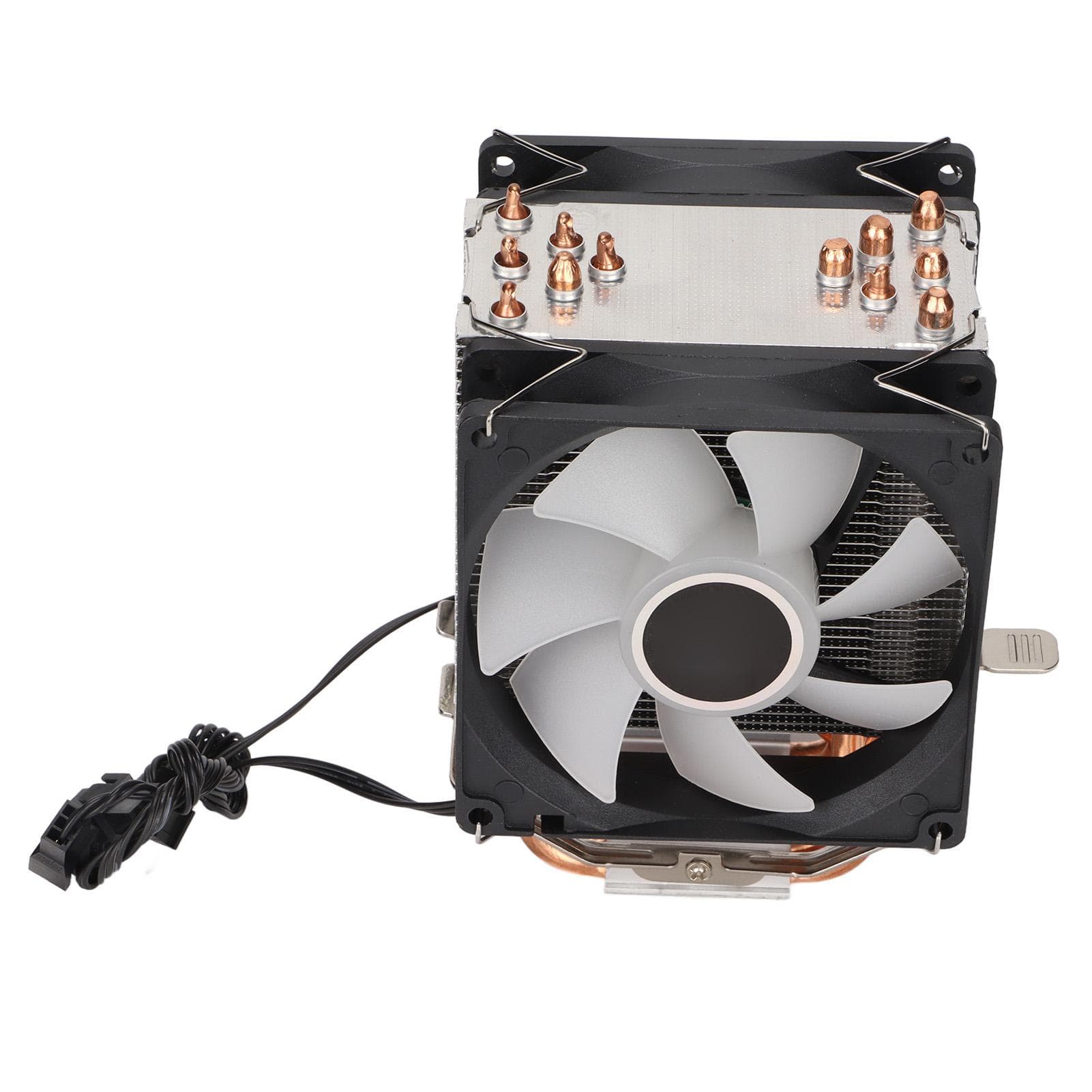 CPU Cooler RGB Lighting Effect Direct Contact Silence Widely Used Computer CPU Cooling FansDual Fan