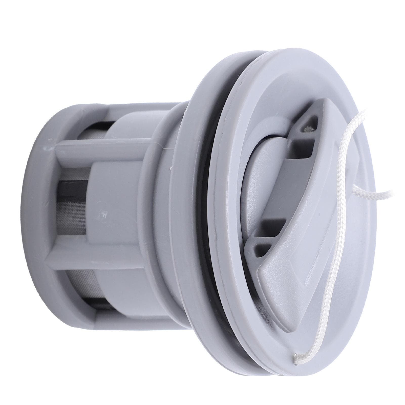 Boat Air Valve Lightweight Gas Valve Replacement for Inflatable Dinghy Kayaking Rubber BoatsGray