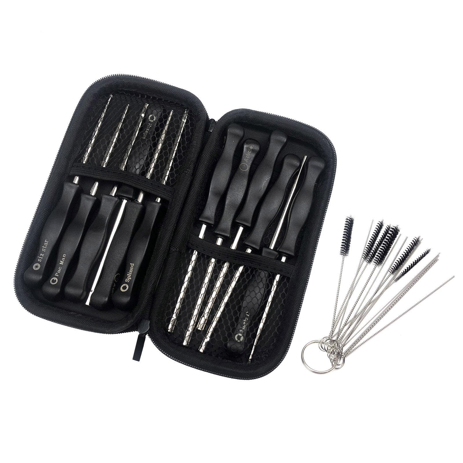 12PCS Carburetor Adjustment Tool with Cleaning Tool for 2 Cycle Small Engine Replacement for Poulan