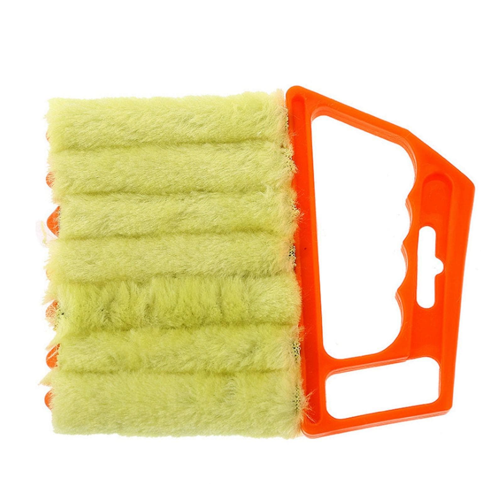 Mini Blinds Cleaner Shutter Multifunctional Household Cleaning Dust Brush for Home Hotel Orange orange