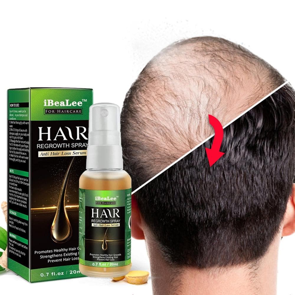 Ginger Hair Growth Products Fast Growing Hair Essential Oil Beauty Hair Care Prevent Hair Loss Oil Treatment for Men Women 20mL