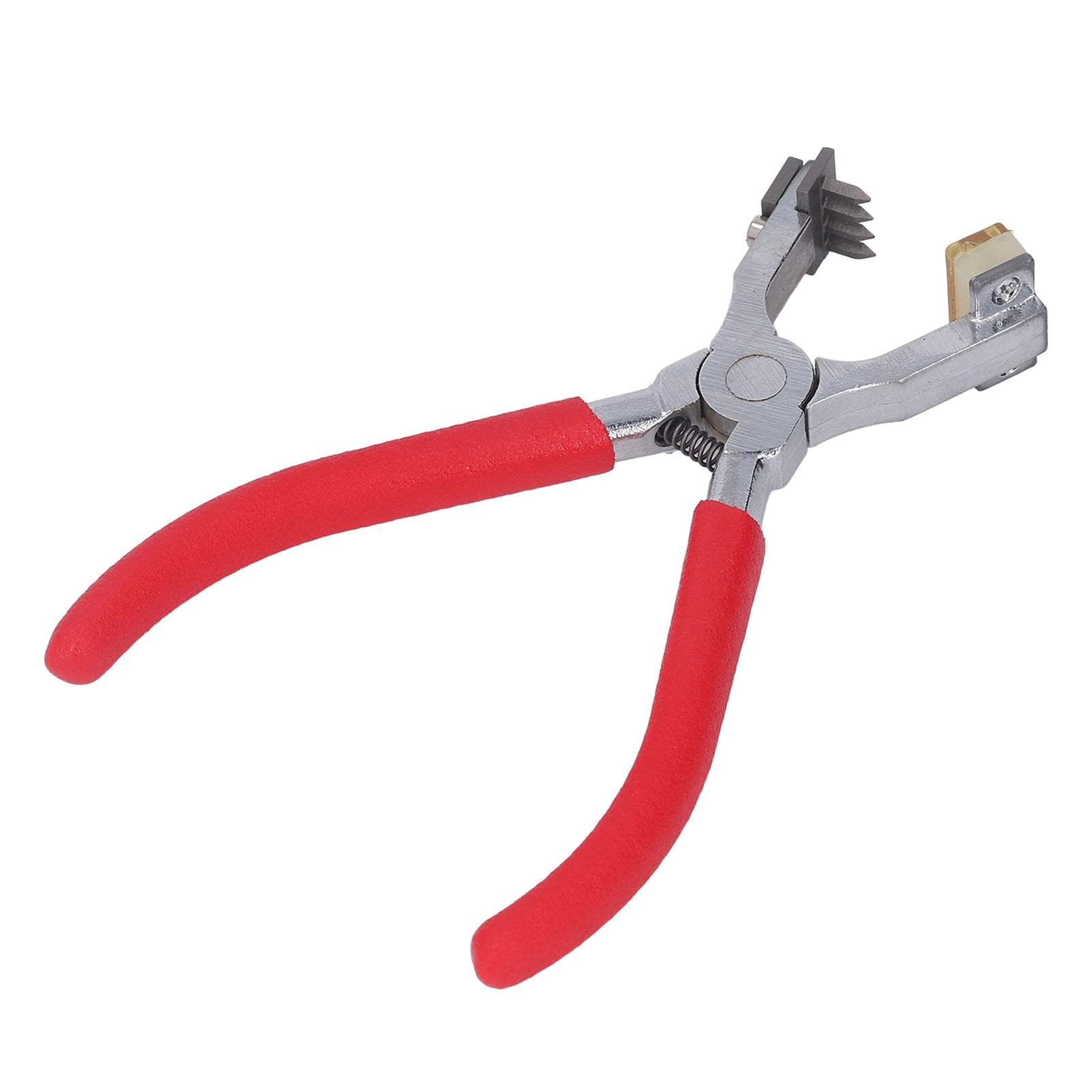 Leather Hole Punch Strong Penetrating Power Incisive Silent DIY Leather Tools with 2 Teeth 4 Teeth