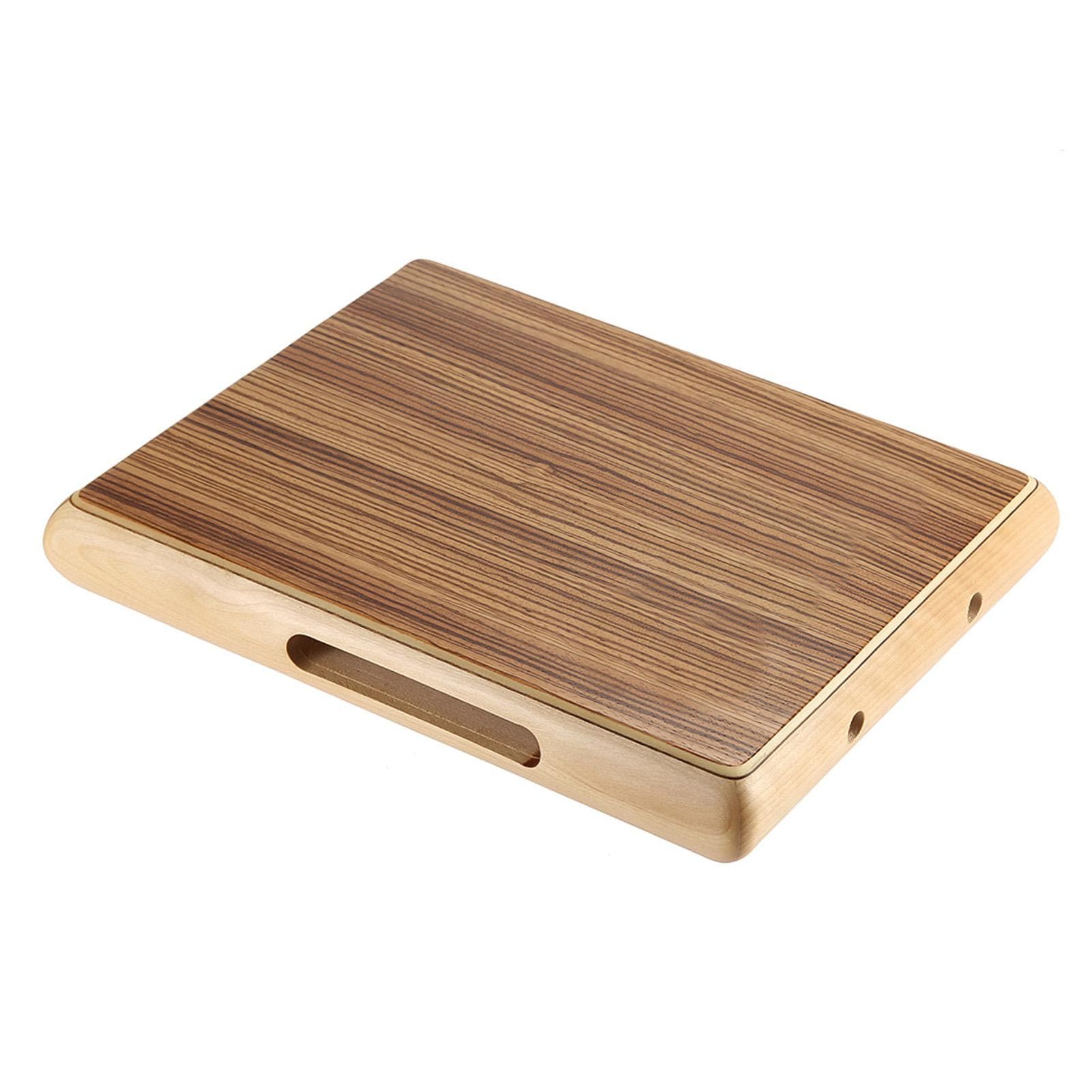 Compact Travel Cajon Flat Hand Drum Persussion Instrument 31.5 * 24.5 * 4.5cm