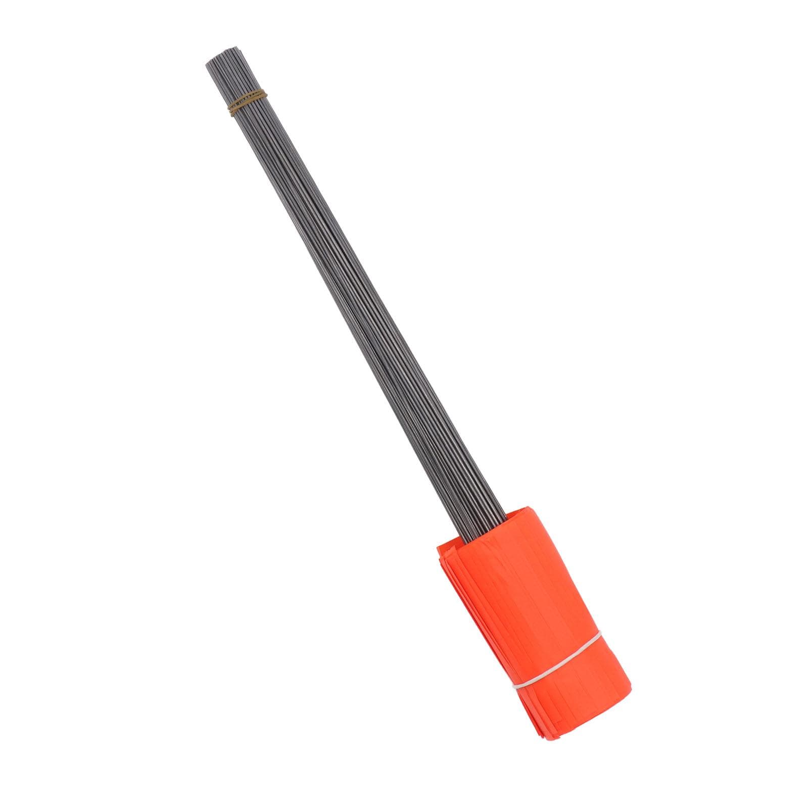 100Pcs Marking Flags 4 X 5in PVC Flags 15in Steel Pole Lawn Markers for Yard Dog Training