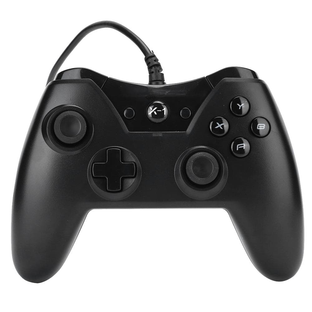 X1 Wired Gamepad Black Game Handle Connecting PC Using for less than span class= ui Risk_flag3 more than less than span