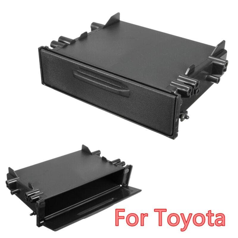 Single Din CD Player Dash/Radio Stereo Universal Car Storage Pocket Box Trim Kit