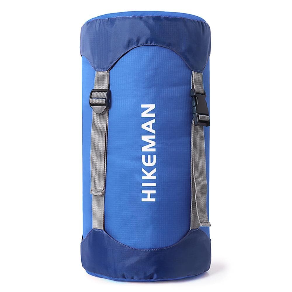 Outdoor Camping Sleeping Bag Travel Hiking Sack Portable Ultra Light Waterproof storage bags for clothing L blue