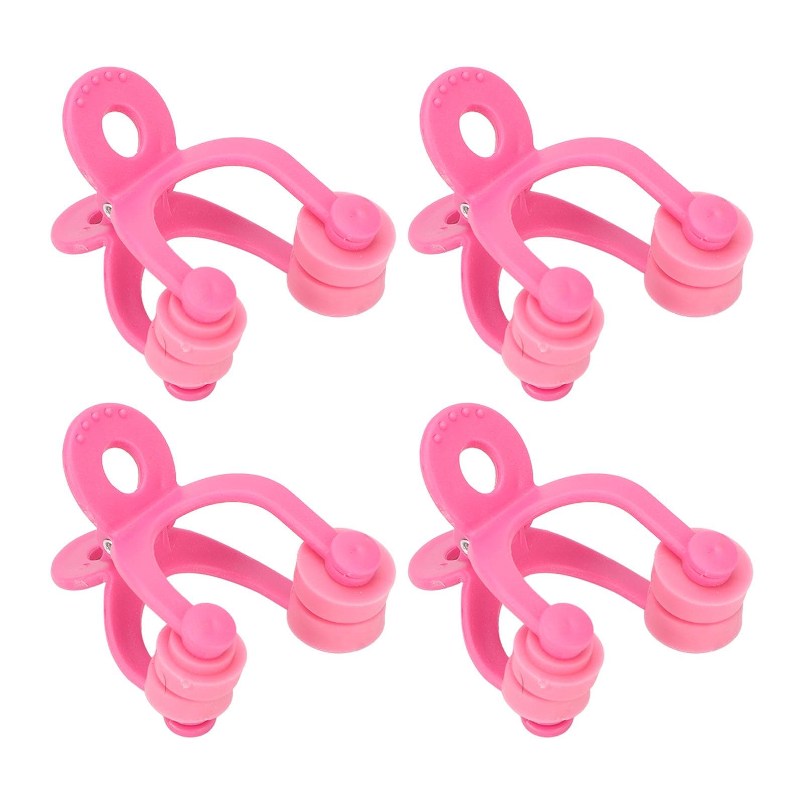 4pcs Nose Lifter Pink Nose Shaping Clipping Lifter for Wide Nose Straightener Beauty Tool