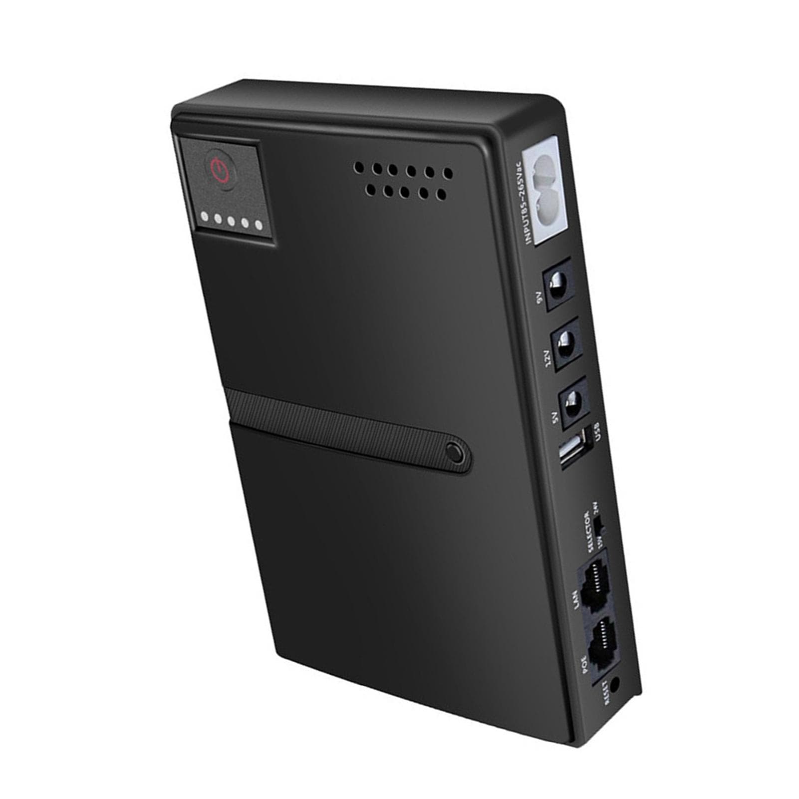 Uninterruptible Power Supply 15V 24V POE 5V 9V 12V USB 18W Output DC UPS Battery Backup for Camera