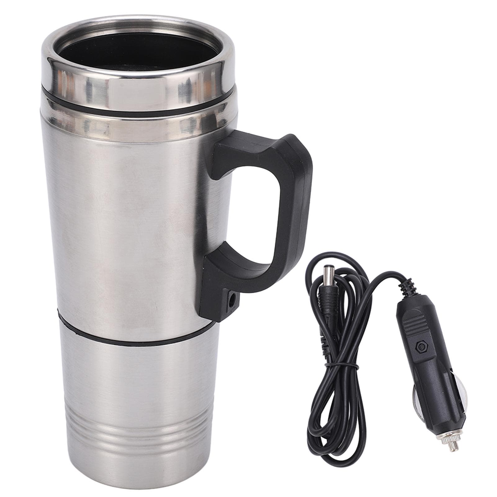 350Ml 150ML Stainless Steel Car Electric Kettle Coffee Tea Thermos Water Heating Cup 12V white