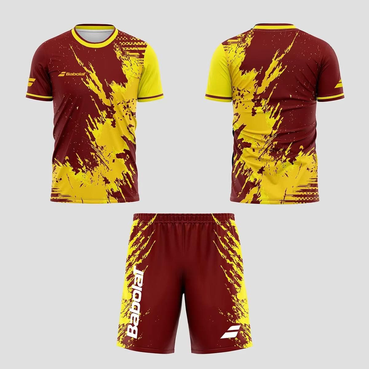2025 New Men's Summer Tennis Breathable Set, Quick drying Badminton Loose Set, Men's T-shirt and Short sleeved Shorts Set Soft a XL