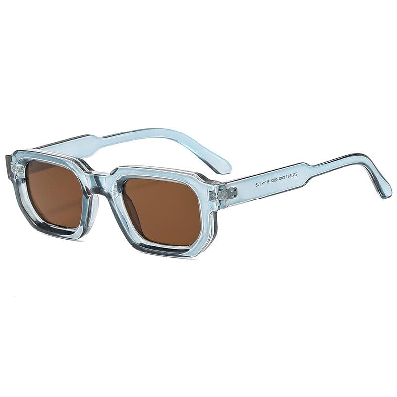 1/4set New Small Frame Rectangle Sunglasses Women Cute Brand Design Colorful Sun Glasses Female Simple Fashion Style Eyewear Other