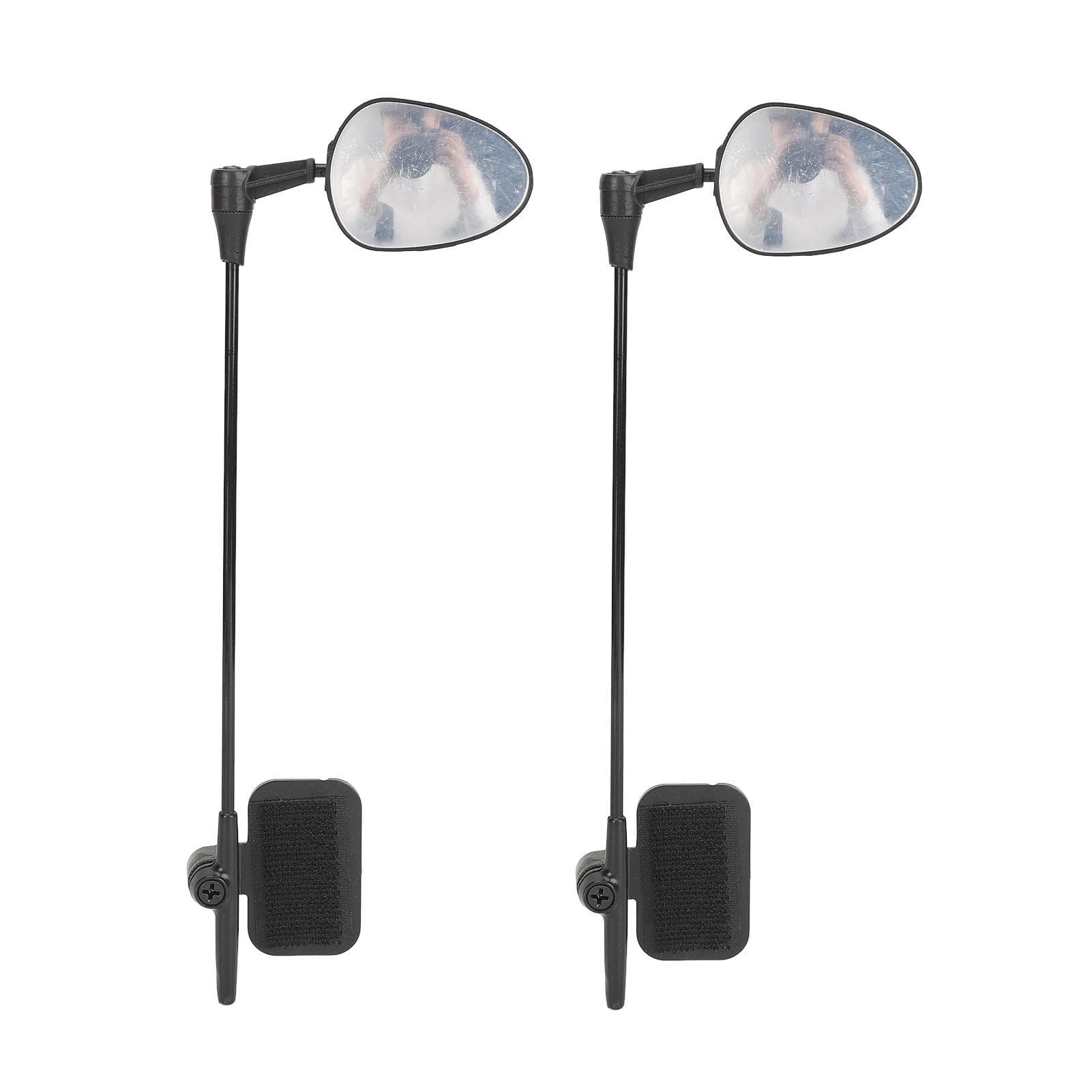 1 Pair Bicycle Helmet Rearview Mirror 360 degrees Adjustable Bike Cycling Rear View Wide Angle Mirror