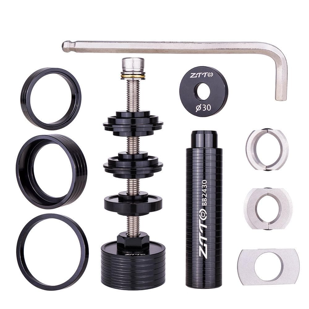 Bicycle Press In Bottom Bracket Static Installation And Disassembly Tool Set BB86 / 30 / 92 / PF30 black