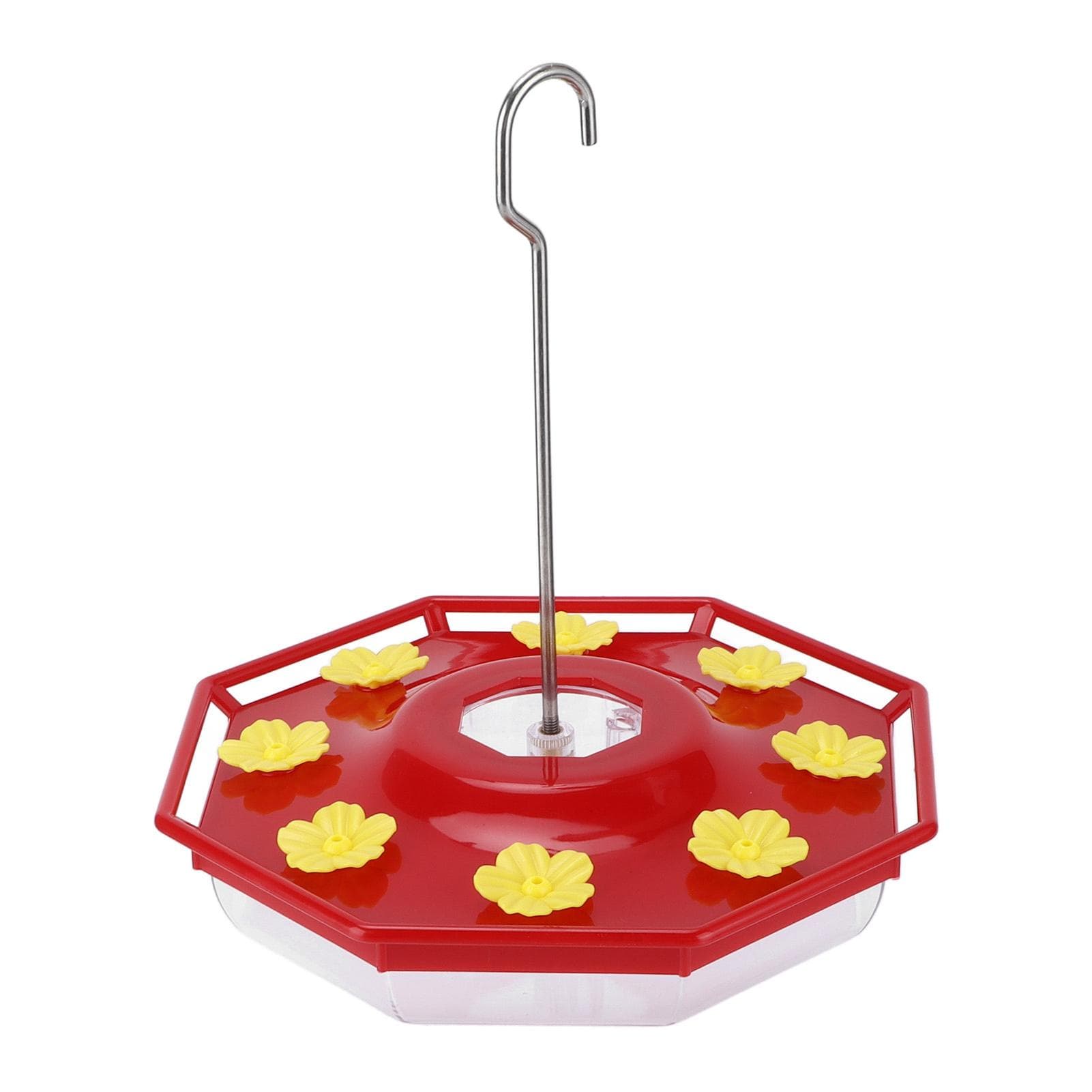 Hummingbird Feeder 16oz Hanging Leak Proof Bird Feeder with 8 Feeding Ports for Outside Garden Yard