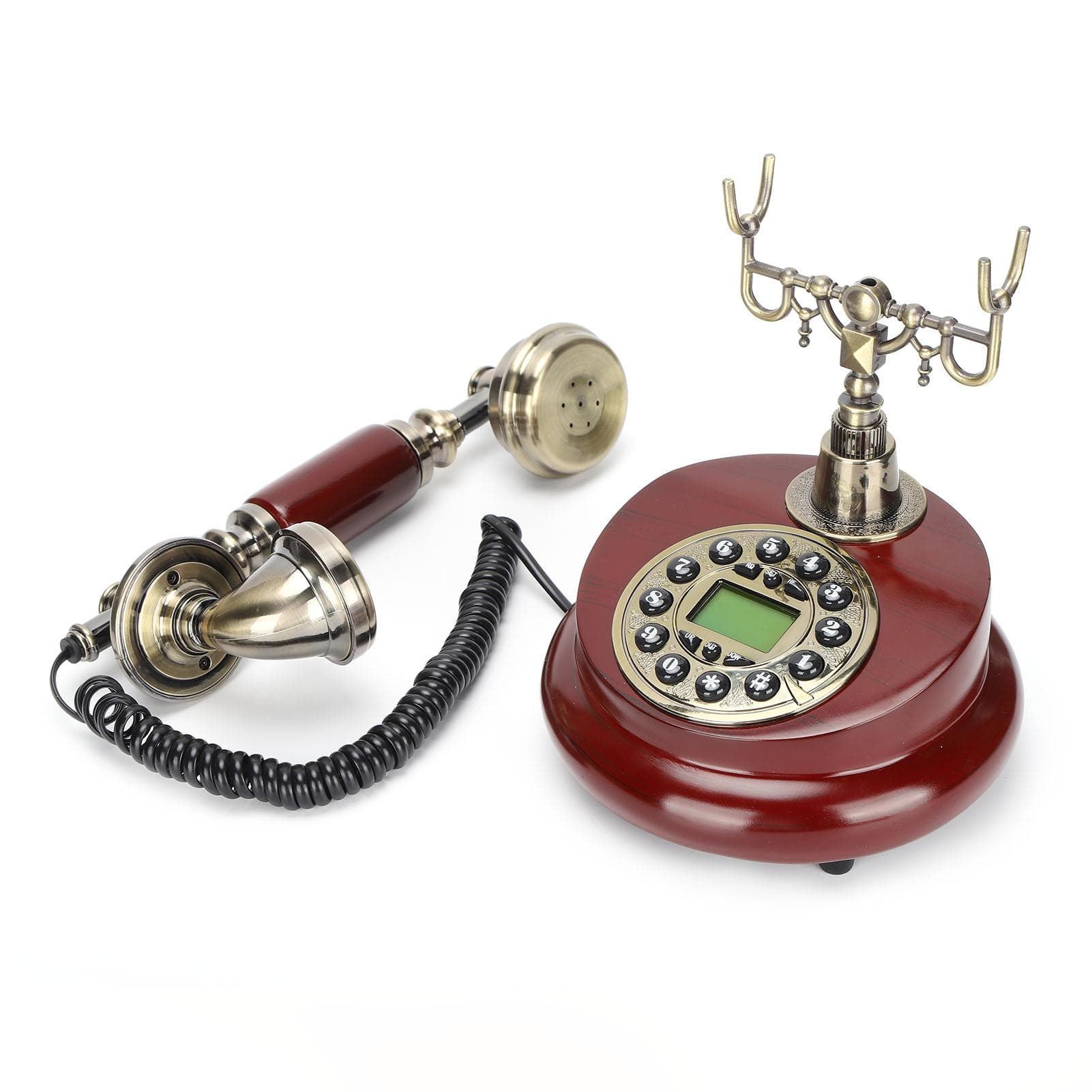 CT‑8026 Retro Landline Phone Wired Old Fashion Antique Telephone Suitable for Home and Office