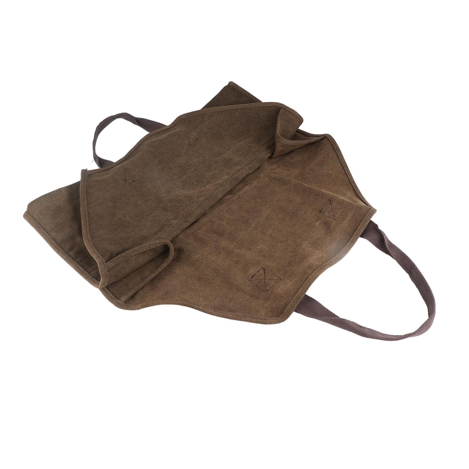Firewood Carrier Bag Canvas Scratch Resistant Firewood Log Tote Bag for Outdoor Camping