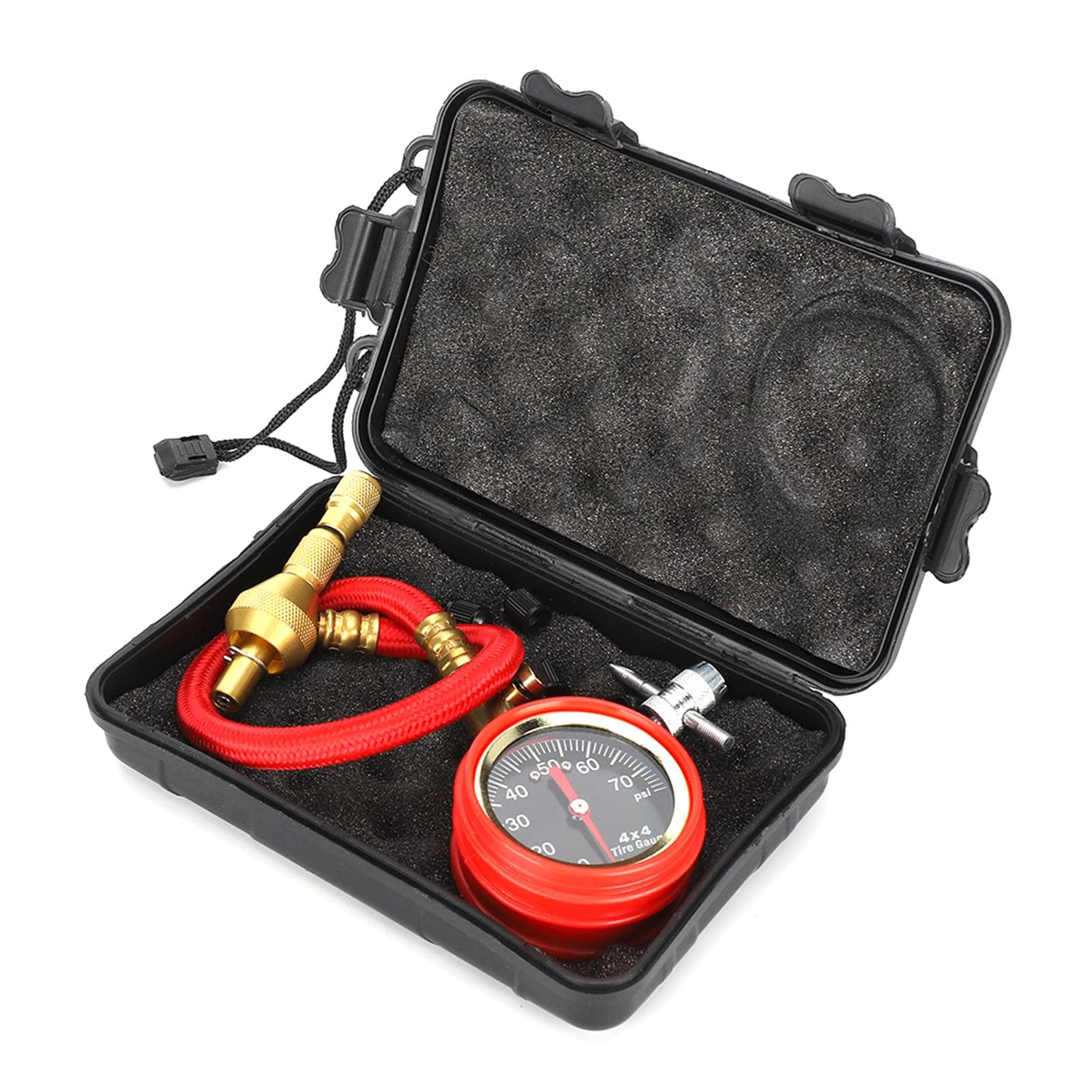 0?70Psi Pointer Tire Pressure Gauge High Accuracy Dial Meter Tyre Tester Car Refitting