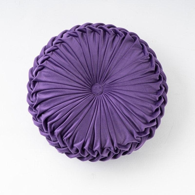 Pumpkin Velvet Pillow Cushion Creative Sofa Pillows Floor Cushion Cover Solid Color Luxury Home Hotel Pillows