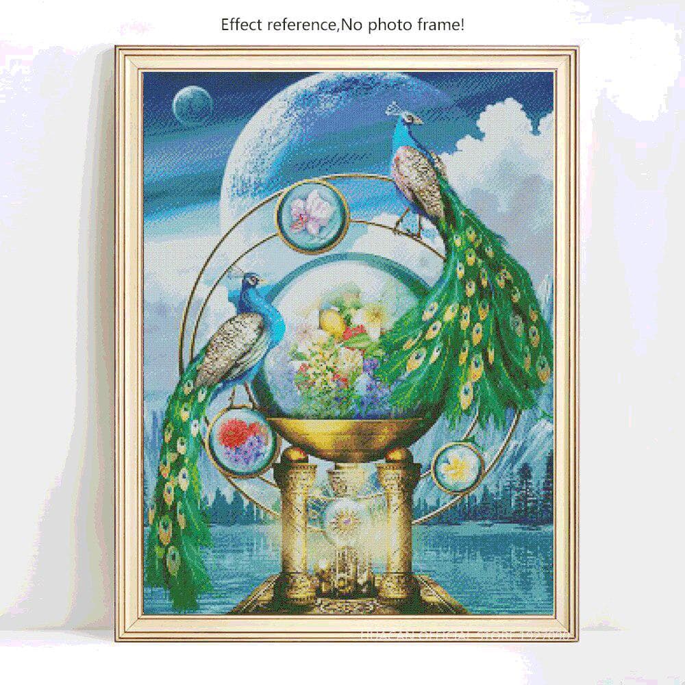 5d Diamond Painting Full Drill Round Pictures With Rhinestones Animals Cross Stitch Kits 20X30
