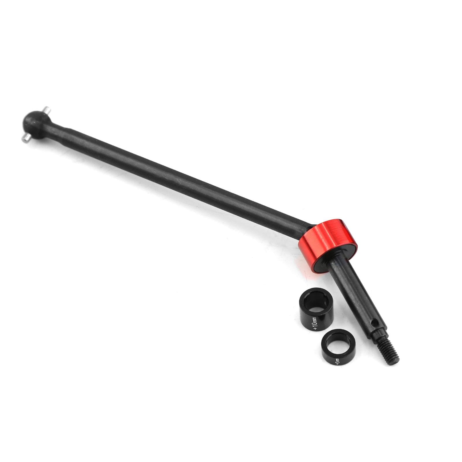 1pcs Metal Front Rear Drive Shaft CVD Driveshaft 86246 Replacement for HPI Savage X Flux XL 1/8 black