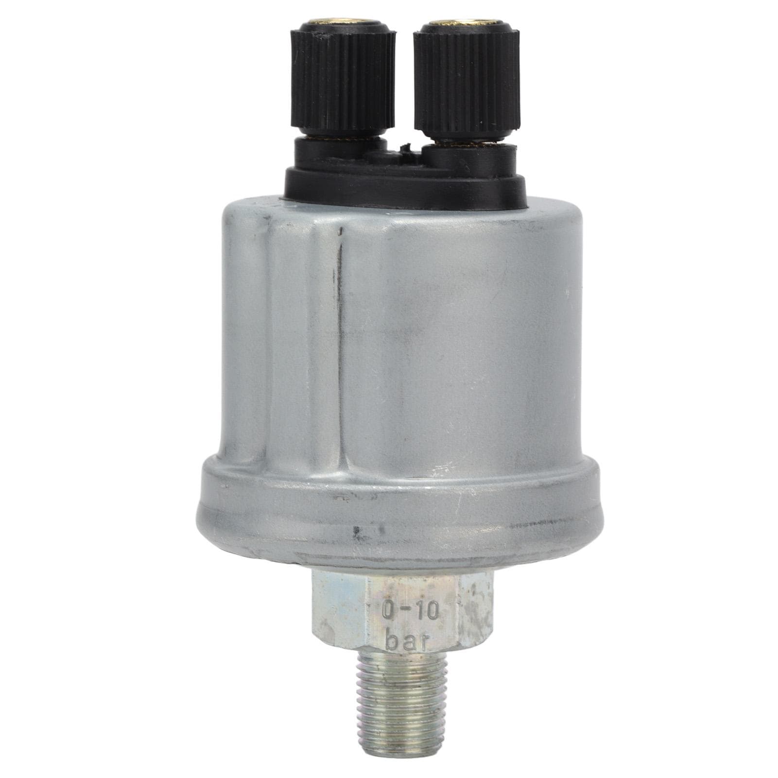10Bar Oil Pressure Sensor Stainless Steel Engine Oil Pressure Sensor Replacement for Large Trucks 1/8 (10mm/0.39in)