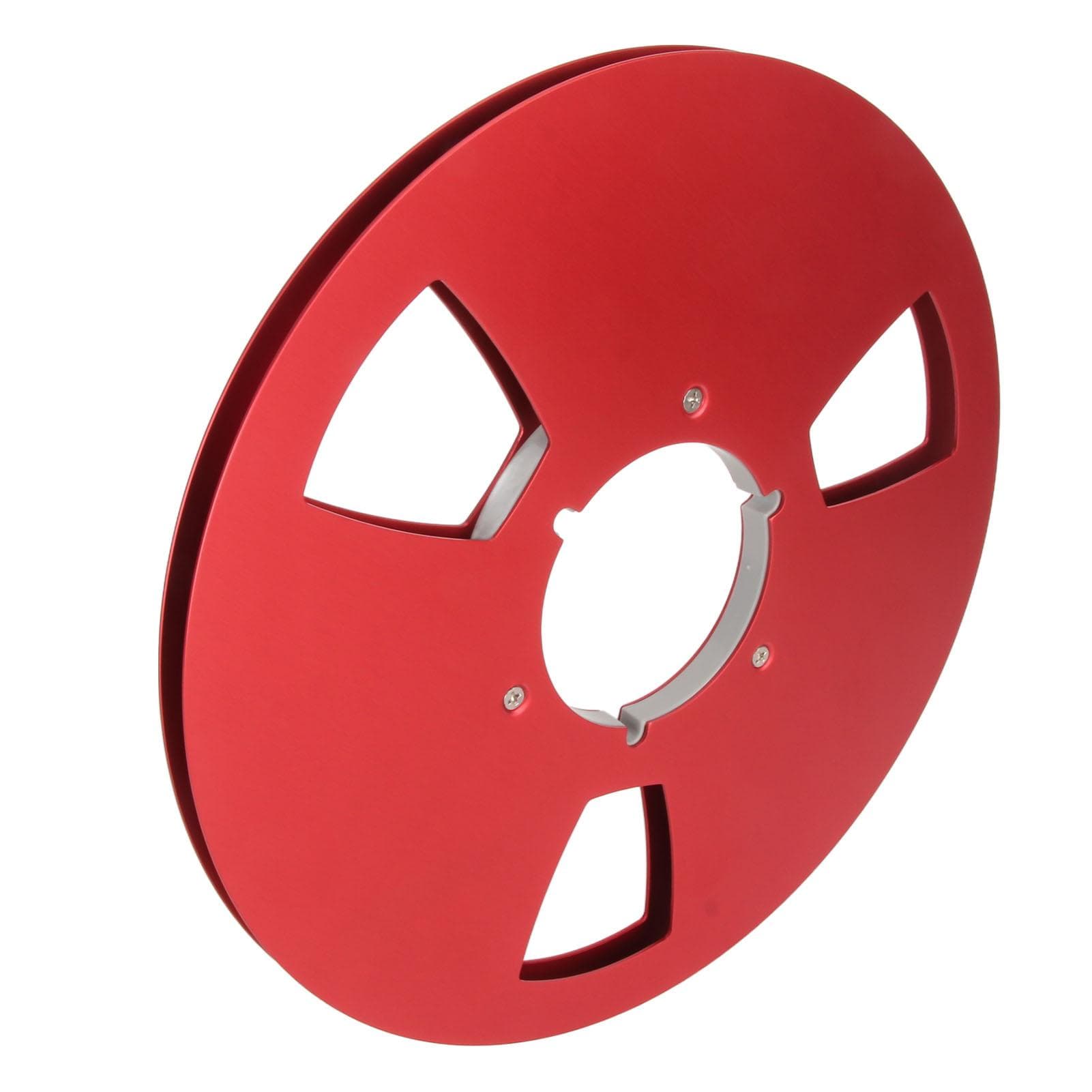 10.5 Inch 14 Inch Tape Reel Open Reel 3 Wind Resistance Holes Empty Tape Reel for Recording red